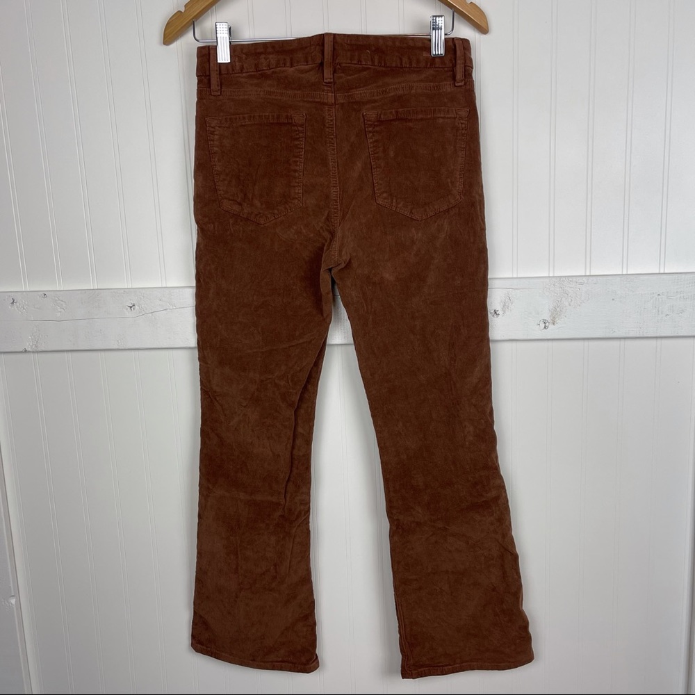 FRAME Le Crop Mini Boot Butterscotch Corduroy - Picture 4 of 6